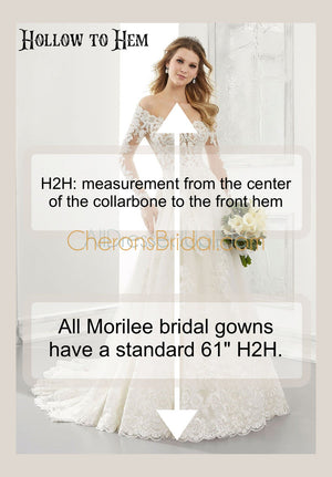 Blu - 5905 - Brooke - Cheron's Bridal, Wedding Gown - Morilee Blu - - Wedding Gowns Dresses Chattanooga Hixson Shops Boutiques Tennessee TN Georgia GA MSRP Lowest Prices Sale Discount