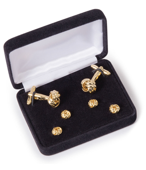 Onyx and Knot Cufflink & Stud Sets - All Dressed Up, Purchase