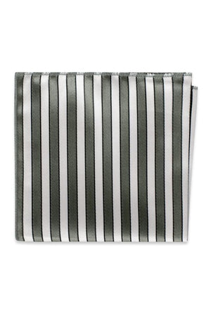 Striped Pocket Square - All Dressed Up, Tuxedo Rental