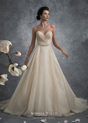 Last Dress In Store; Size: 6, Color: Ivory | Sophia Tolli - Y21761B - Thiea - Cheron's Bridal & All Dressed Up Prom - 6 - Wedding Gowns Dresses Chattanooga Hixson Shops Boutiques Tennessee TN Georgia GA MSRP Lowest Prices Sale Discount