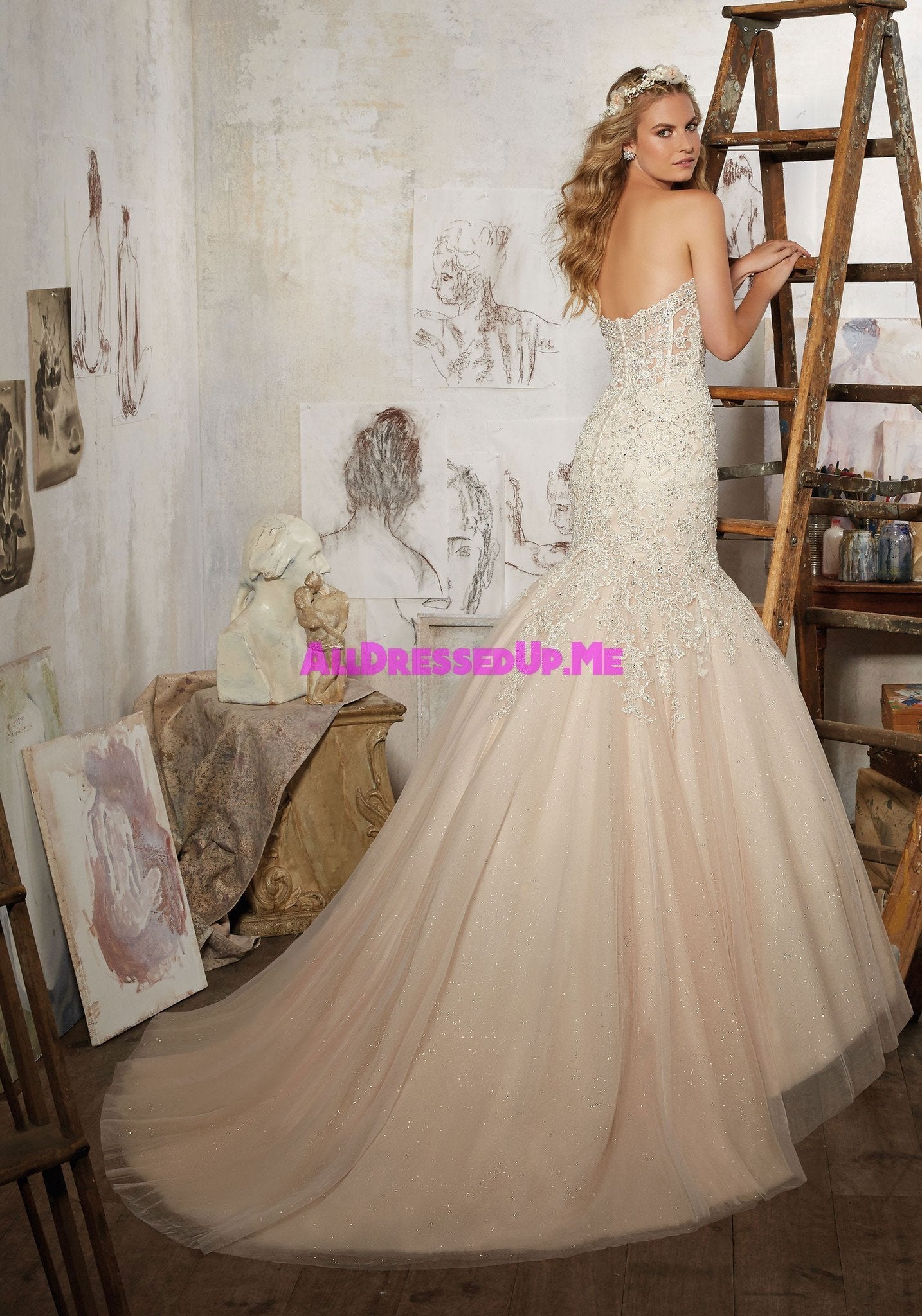 Morilee - Mariela - 8125 - Cheron's Bridal, Wedding Gown - Morilee Line - - Wedding Gowns Dresses Chattanooga Hixson Shops Boutiques Tennessee TN Georgia GA MSRP Lowest Prices Sale Discount
