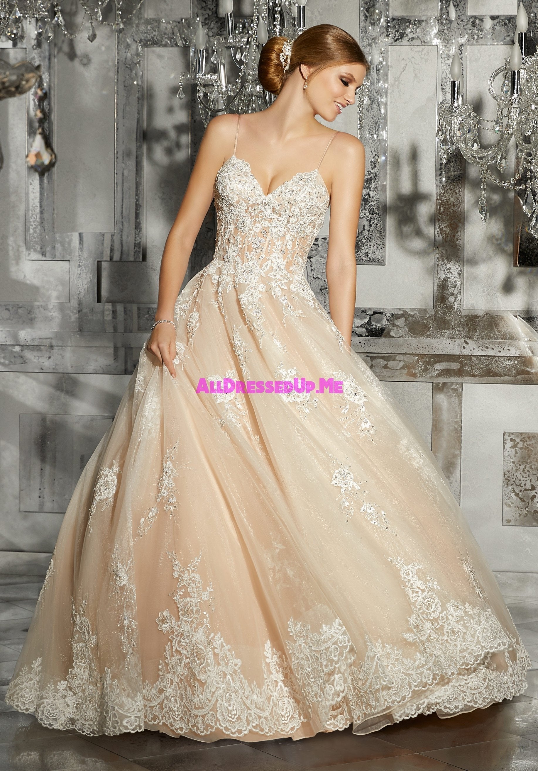 Mori Lee A Line Dress