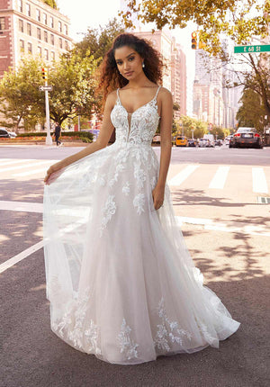 Morilee - 2514 - Jeanelle - Cheron's Bridal, Wedding Gown - Morilee Line - - Wedding Gowns Dresses Chattanooga Hixson Shops Boutiques Tennessee TN Georgia GA MSRP Lowest Prices Sale Discount