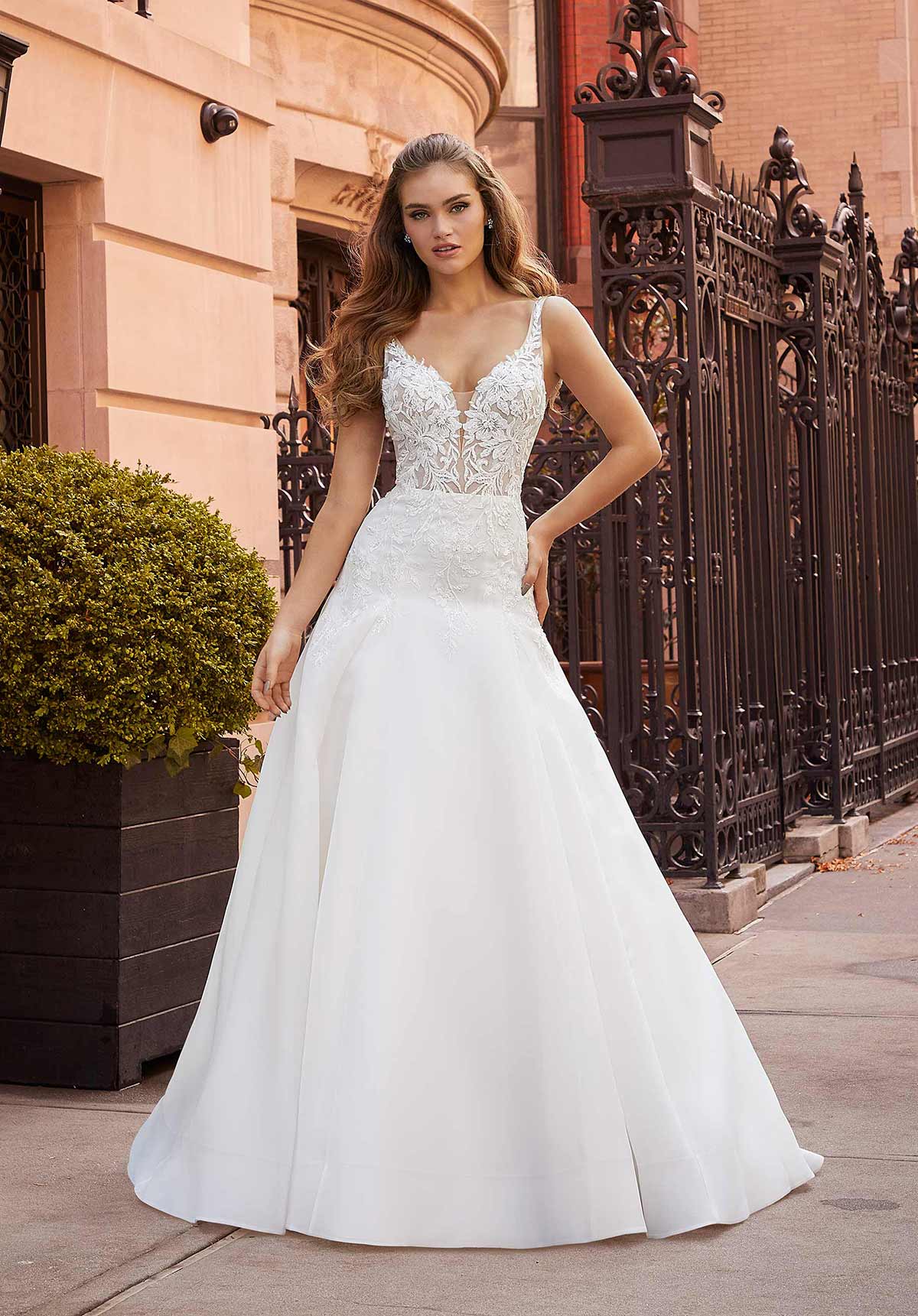 Morilee - 2522 - Julia - Cheron's Bridal, Wedding Gown - Morilee Line - - Wedding Gowns Dresses Chattanooga Hixson Shops Boutiques Tennessee TN Georgia GA MSRP Lowest Prices Sale Discount