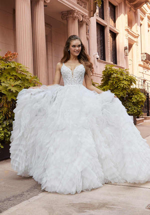 Morilee - 2525 - Juanita - Cheron's Bridal, Wedding Gown - Morilee Line - - Wedding Gowns Dresses Chattanooga Hixson Shops Boutiques Tennessee TN Georgia GA MSRP Lowest Prices Sale Discount