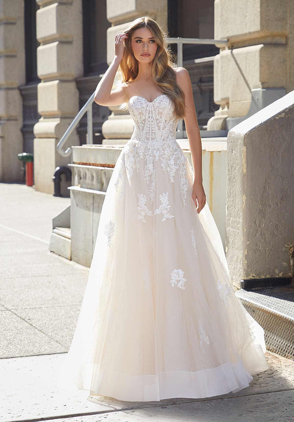 Morilee Wedding Dress - Damaris / 2409  Cheron's Bridal - Cheron's Bridal  & All Dressed Up Prom
