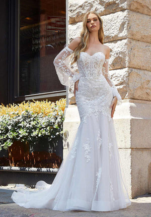 Blu - 4114 - Jasmine - Cheron's Bridal, Wedding Gown - Morilee Blu - - Wedding Gowns Dresses Chattanooga Hixson Shops Boutiques Tennessee TN Georgia GA MSRP Lowest Prices Sale Discount