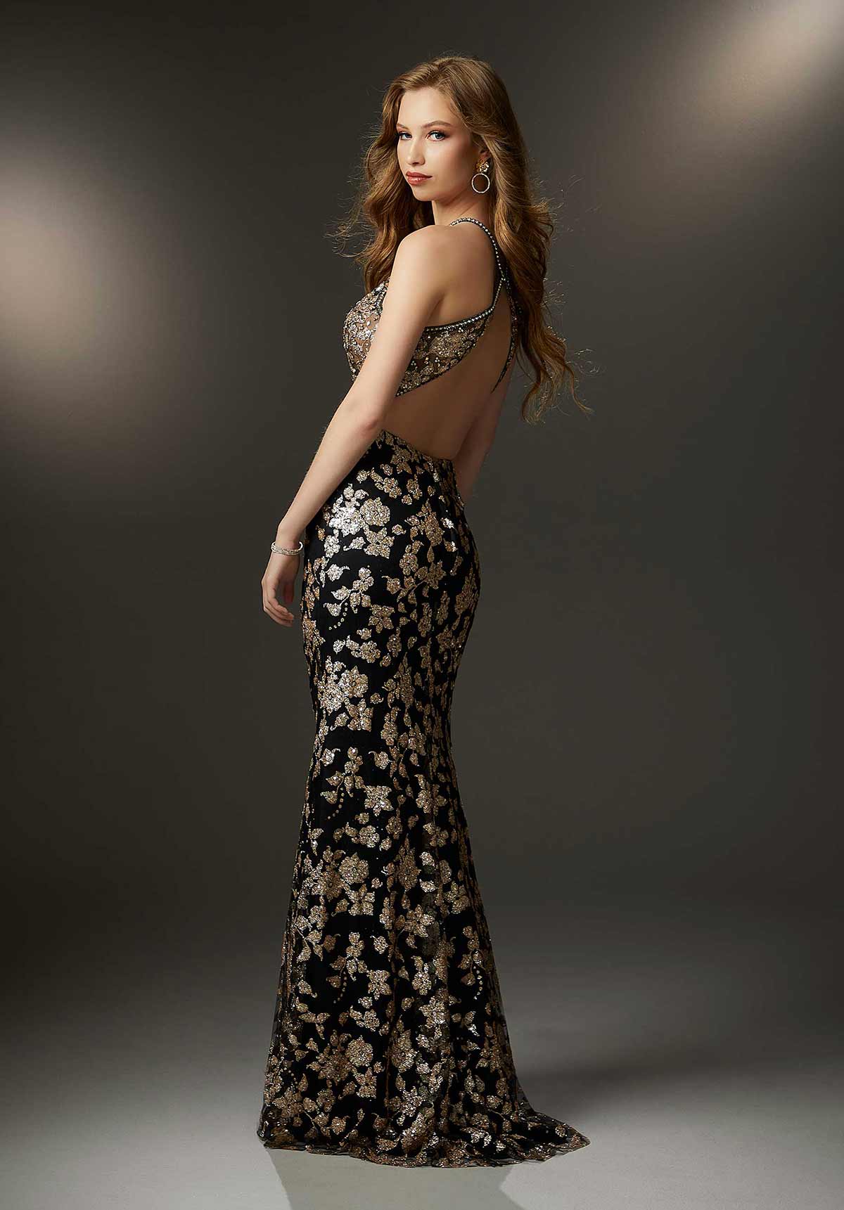 Morilee - 48013 - All Dressed Up, Prom/Party Dress - 00 - Dresses Two Piece Cut Out Sweetheart Halter Low Back High Neck Print Beaded Chiffon Jersey Fitted Sexy Satin Lace Jeweled Sparkle Shimmer Sleeveless Stunning Gorgeous Modest See Through Transparent Glitter Special Occasions Event Chattanooga Hixson Shops Boutiques Tennessee TN Georgia GA MSRP Lowest Prices Sale Discount