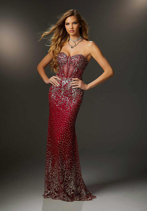Morilee - 48066 - All Dressed Up, Prom/Party Dress - 00 - Dresses Two Piece Cut Out Sweetheart Halter Low Back High Neck Print Beaded Chiffon Jersey Fitted Sexy Satin Lace Jeweled Sparkle Shimmer Sleeveless Stunning Gorgeous Modest See Through Transparent Glitter Special Occasions Event Chattanooga Hixson Shops Boutiques Tennessee TN Georgia GA MSRP Lowest Prices Sale Discount