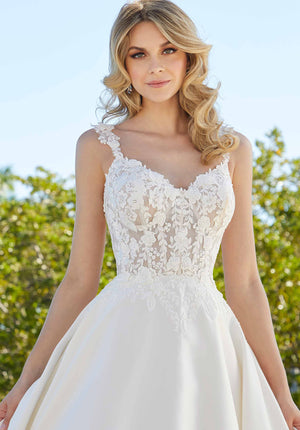 Blu - 5973 - Fidelia - Cheron's Bridal, Wedding Gown - Morilee Blu - - Wedding Gowns Dresses Chattanooga Hixson Shops Boutiques Tennessee TN Georgia GA MSRP Lowest Prices Sale Discount