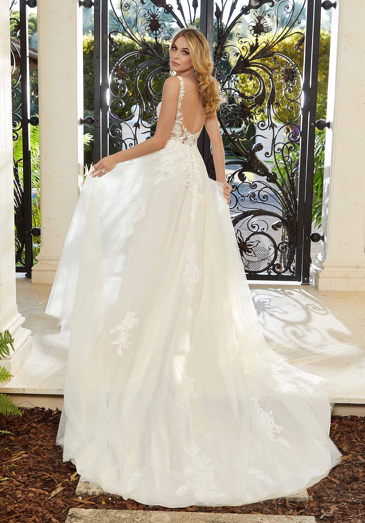 Blu - 5974 - Fortuna - Cheron's Bridal, Wedding Gown - Morilee Blu - - Wedding Gowns Dresses Chattanooga Hixson Shops Boutiques Tennessee TN Georgia GA MSRP Lowest Prices Sale Discount