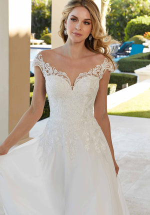Blu - 5978 - Francia - Cheron's Bridal, Wedding Gown - Morilee Blu - - Wedding Gowns Dresses Chattanooga Hixson Shops Boutiques Tennessee TN Georgia GA MSRP Lowest Prices Sale Discount