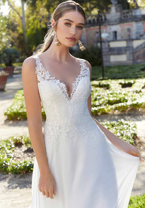 Voyage - 6977 - Finley - Cheron's Bridal, Wedding Gown - Morilee Voyage - - Wedding Gowns Dresses Chattanooga Hixson Shops Boutiques Tennessee TN Georgia GA MSRP Lowest Prices Sale Discount